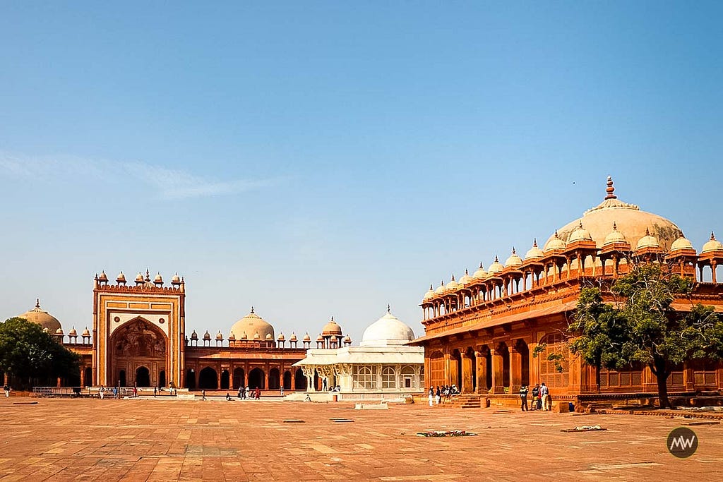 Jami Masjid and Salim Chisti Tomb at Fatehpur Sikri