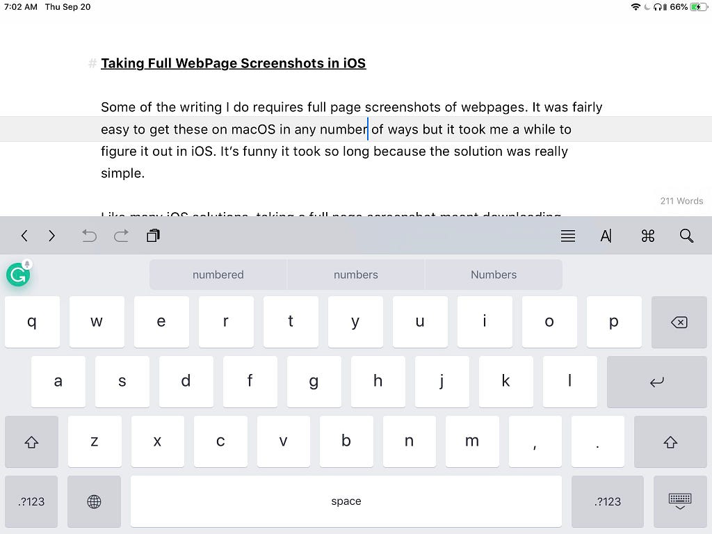 Stupid Grammarly keyboard eating my screen space