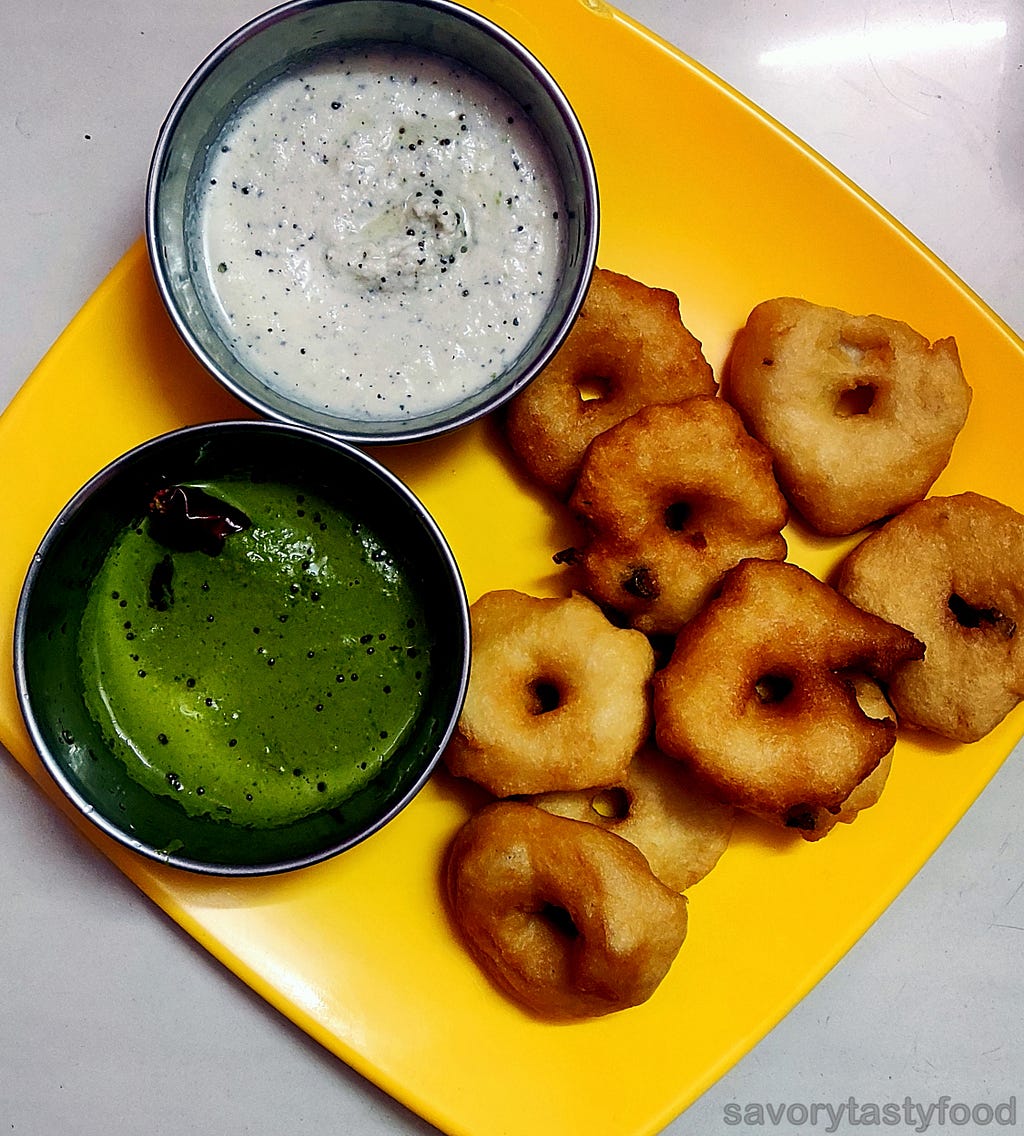 Medu Vada Recipe | How to make Crispy Golden Fry Medu Vada