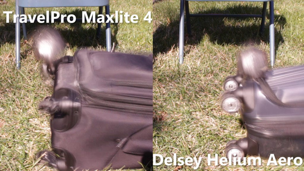 TravelPro and Delsey Carry-on Wheels