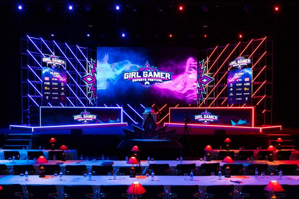 Picture from the Girl Gamer Esports Festival.