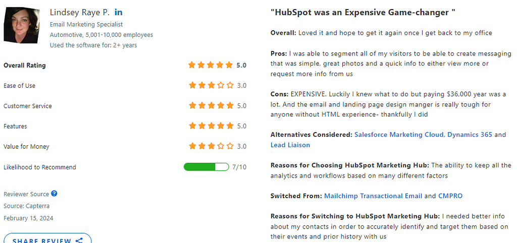 HubSpot Marketing Hub Customer Reviews-2