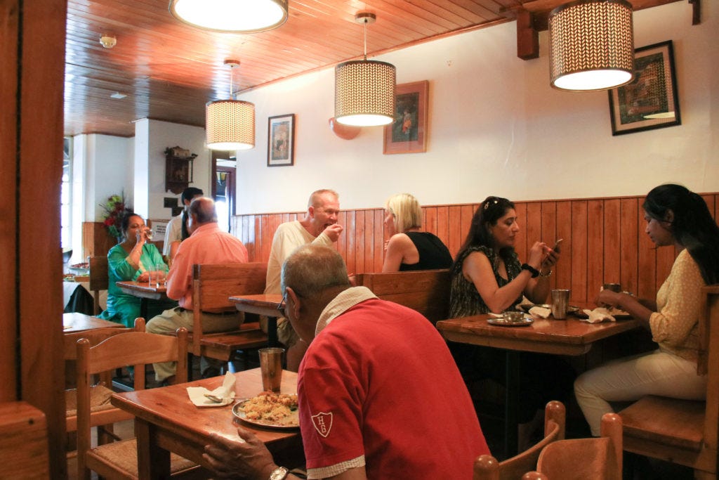 Inside Diwana Bhel Poori House - On the search for Authentic Indian food in London