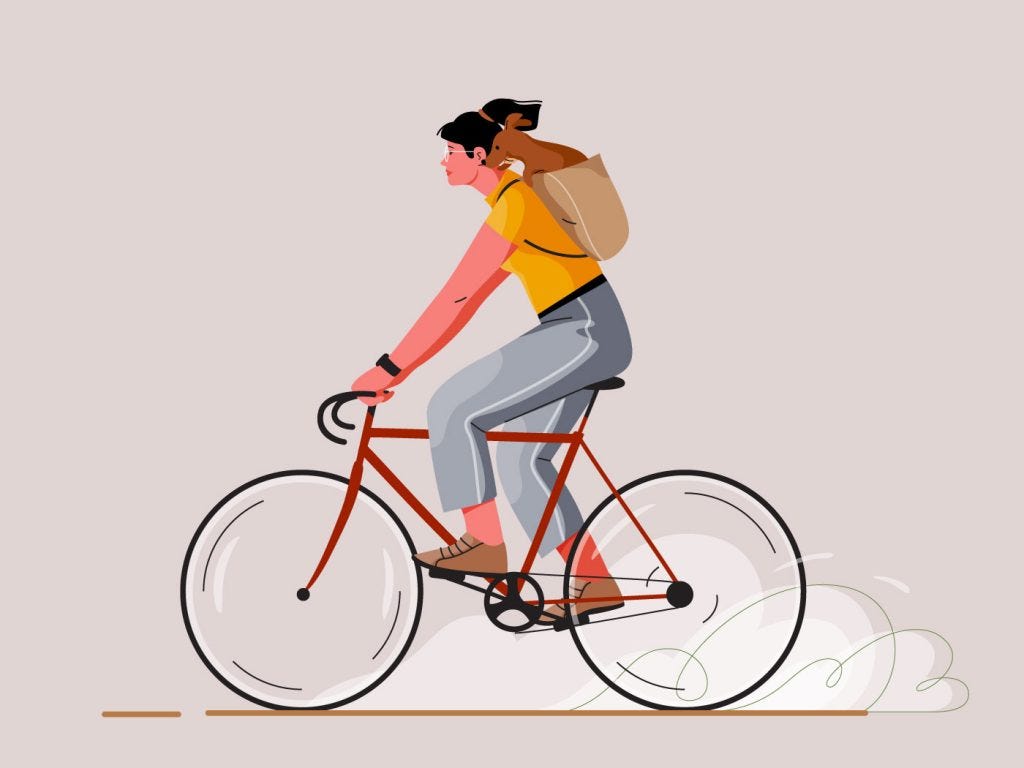 Cycling by cami in Design Inspiration by Iconscout