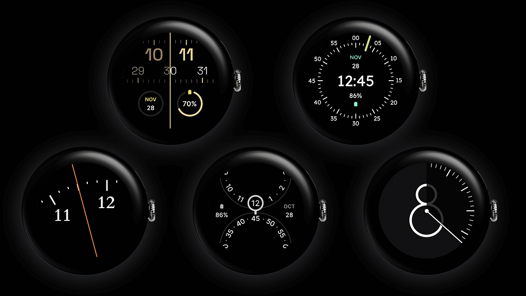 Wear OS watch faces — Wear OS Watch Face Format