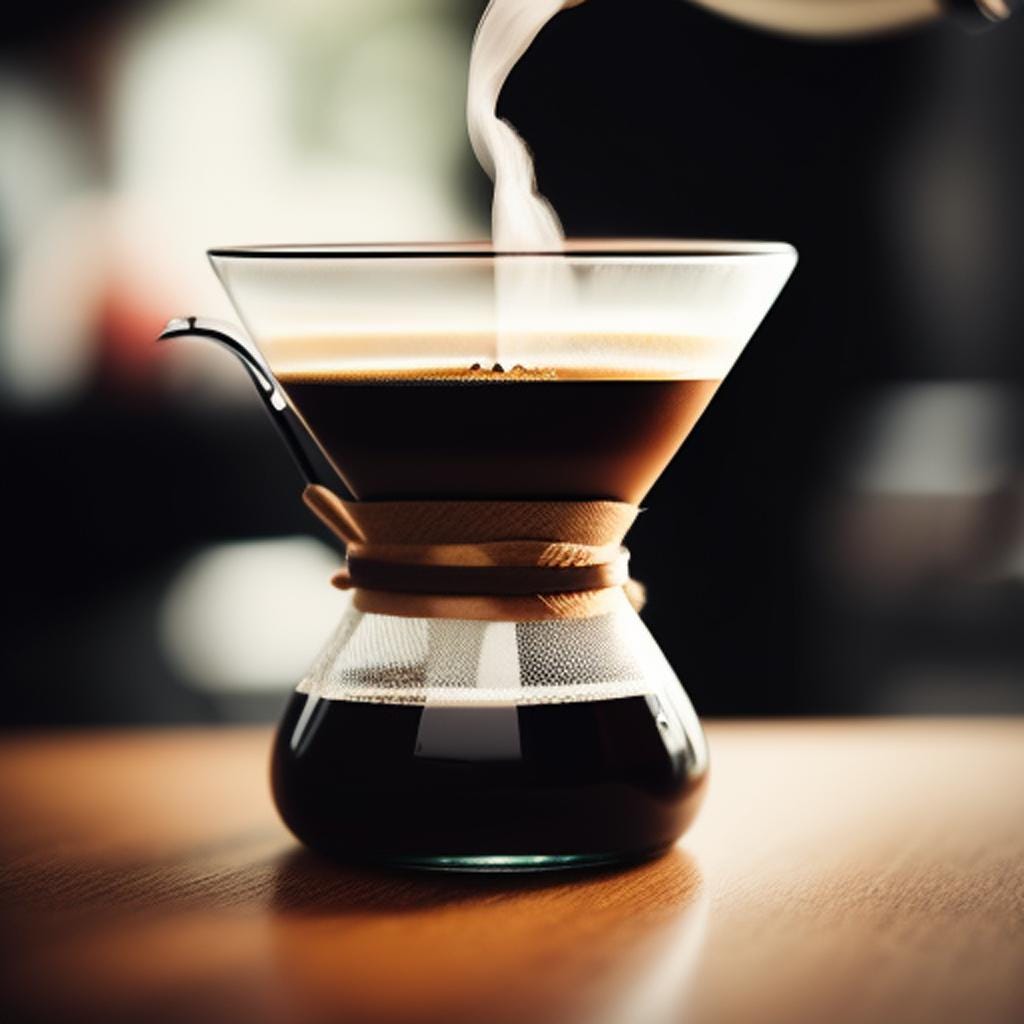An image of pour over coffee for the blog The Art of Brewing: A Guide to Different Coffee Brewing Methods