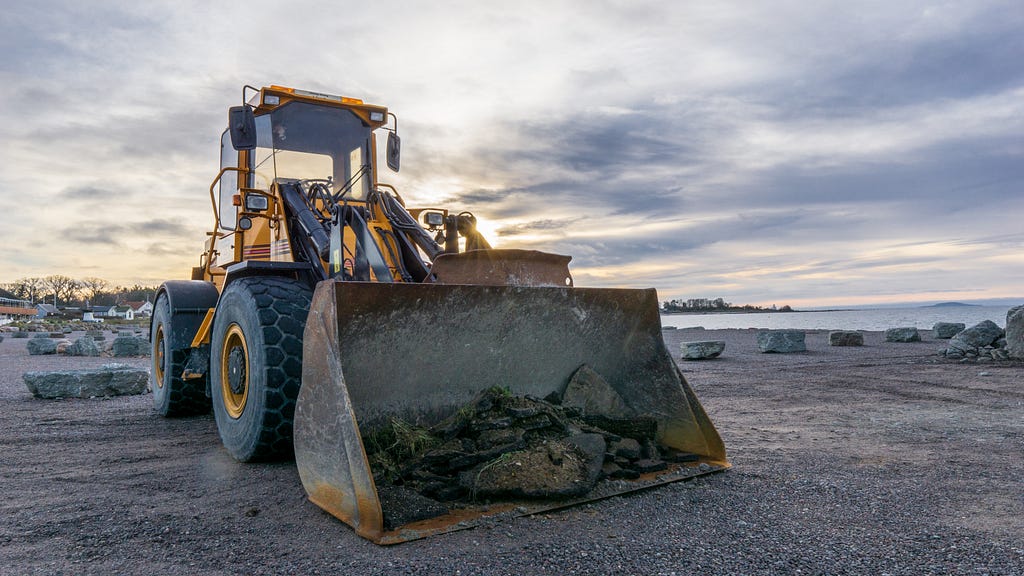 Buldozer.