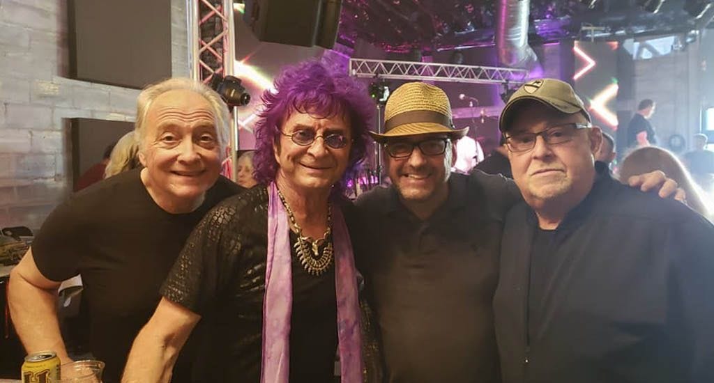 Larry Millas, Jim Peterik, Jim Lenz, and David Chackler