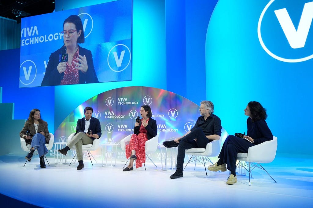 Daphné Leprince-Ringuet, Jacques Beltran, Cecilia Kushner, Helene Chartier — VivaTech 2024