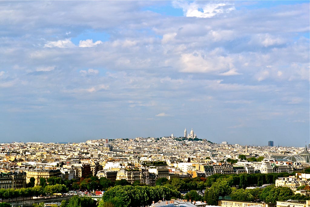 View from the Eiffel Tower