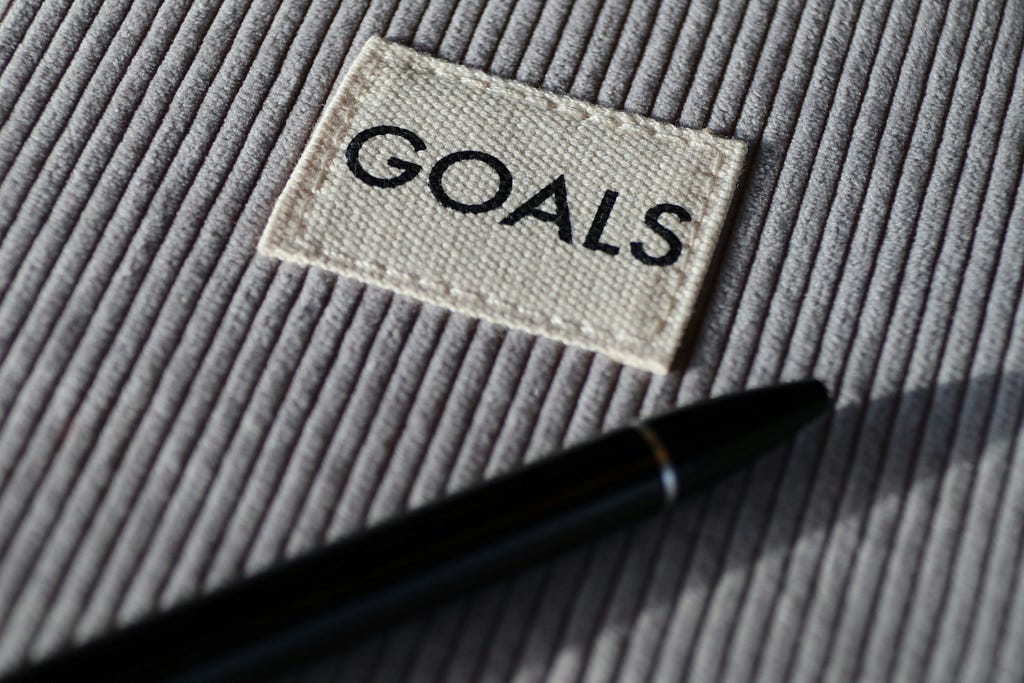 Set out your goals