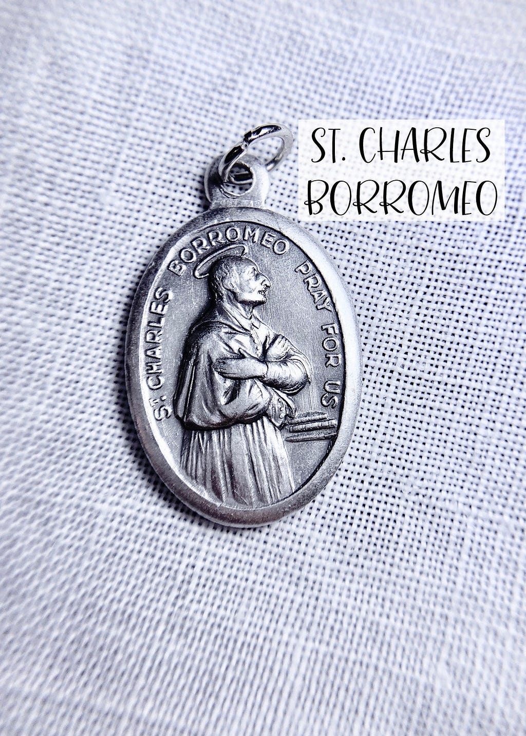 Patron Saint of Weight Loss and Dieting Saint Charles Etsy