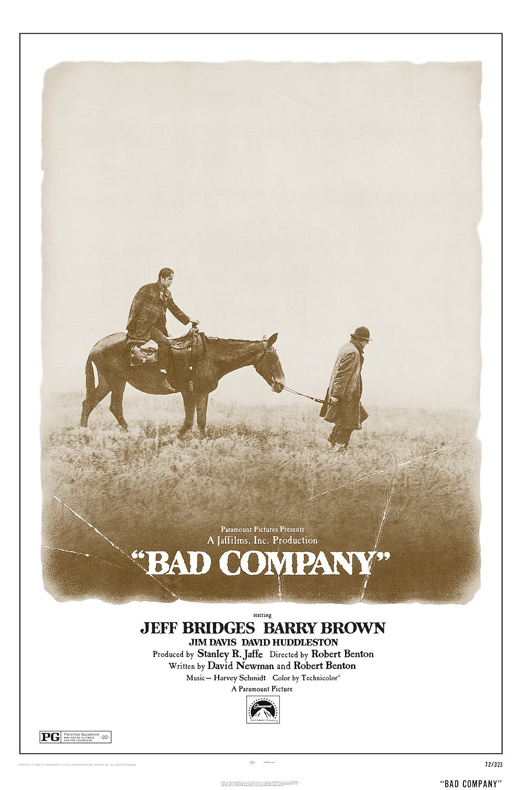 Bad Company (1972) | Poster