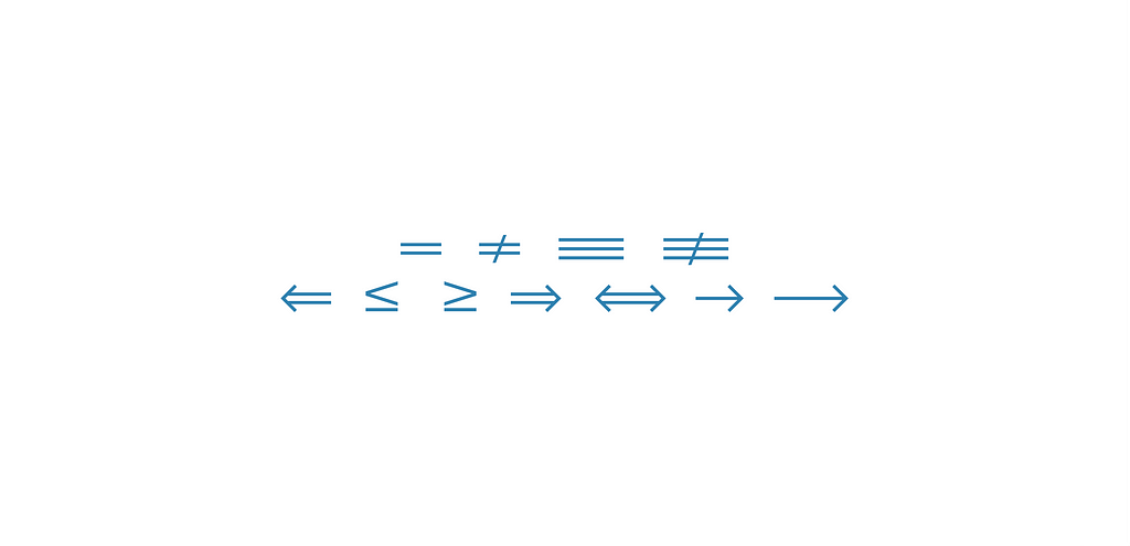 Coding ligatures in Commit Mono.