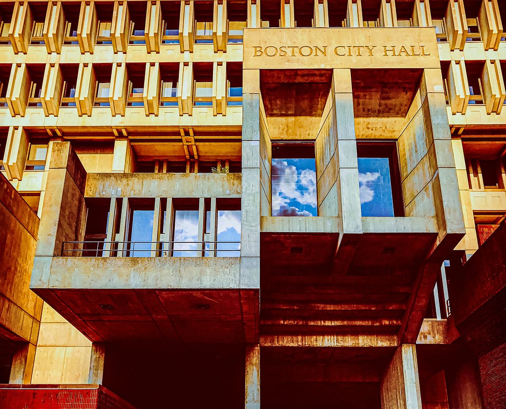 Boston City Hall Building