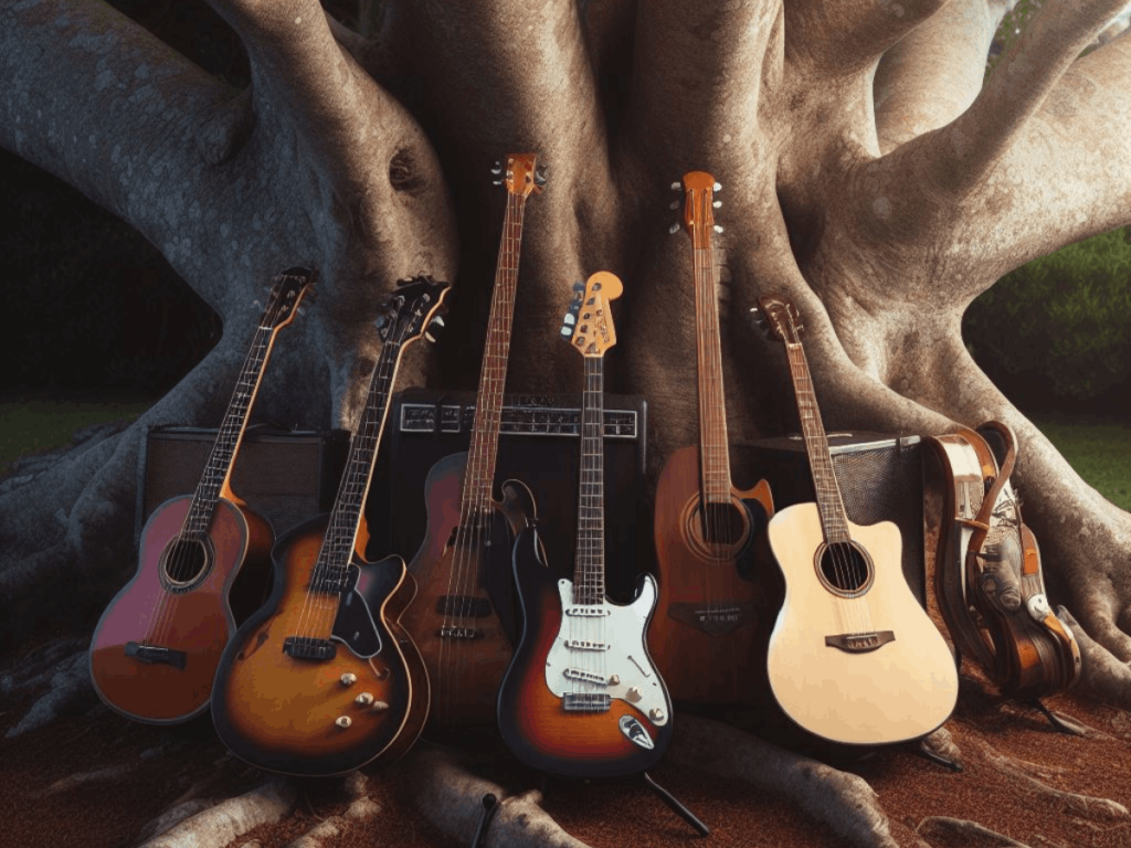 Different Types of Guitars