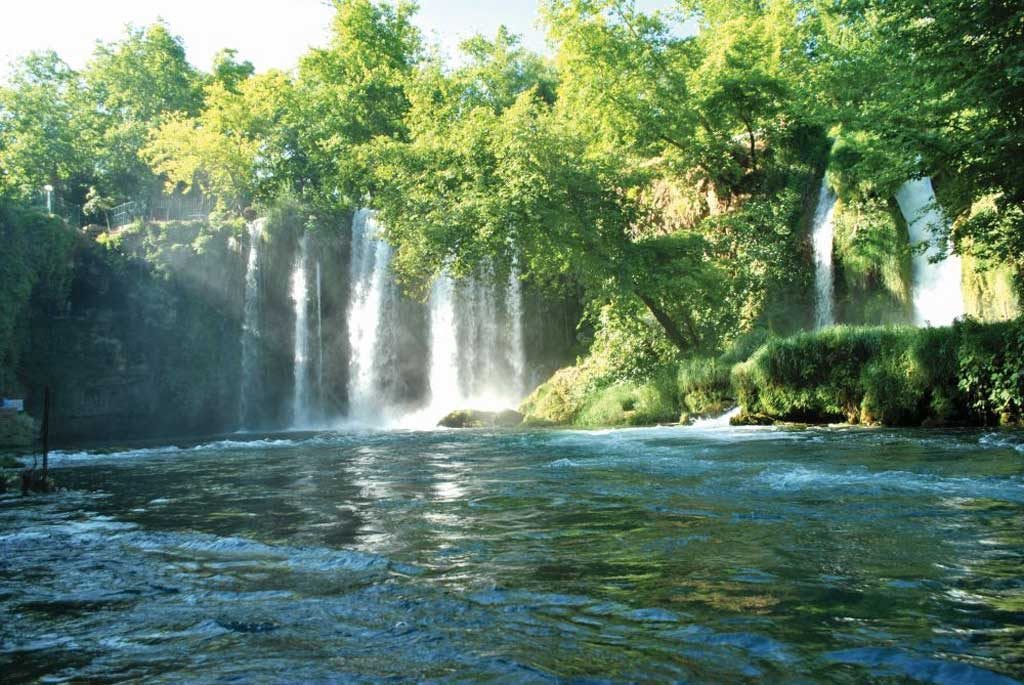 Düden Waterfall With All The Glories | Being a Tourist in Turkey