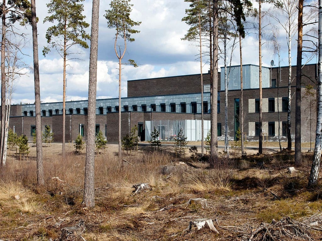 A general view of Halden prison in the far southeast of Norway is seen in this picture taken in 2010.