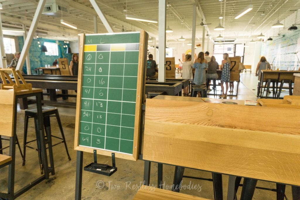 Tang & Biscuit scoreboard