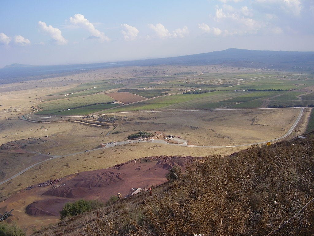 Golan Heights, Valley of Tears