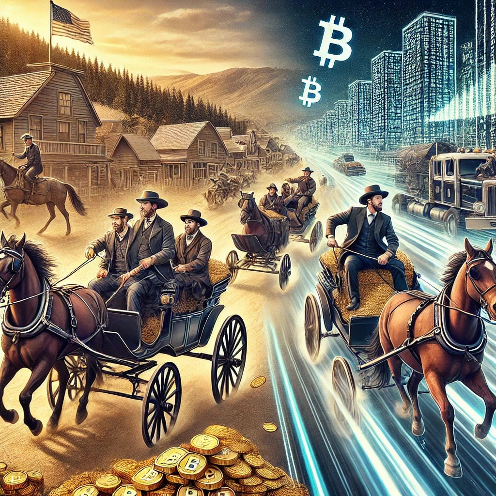 Lessons from the California Gold Rush and Bitcoin’s Rota Fortunae — Every dream has a monster at…