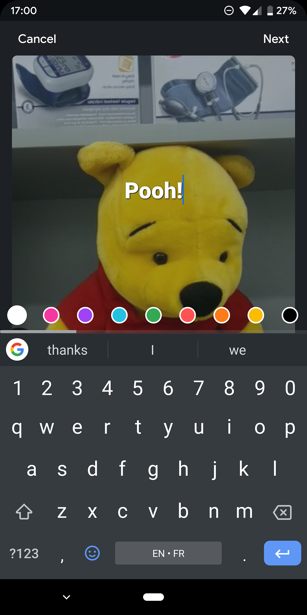 Image result for duo message screen