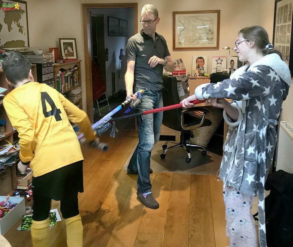 The Star Wors Last Jedi Toys seem to have caused Chaos in our house!?!? In a fun way of course....