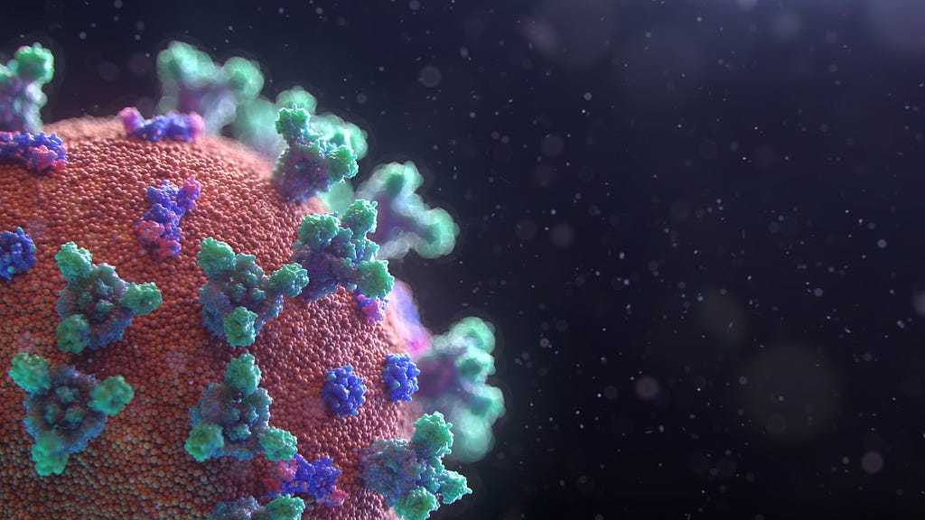 Visualization of the Covid-19 virus