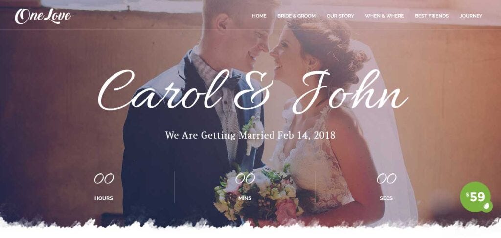 Wedding WordPress Theme