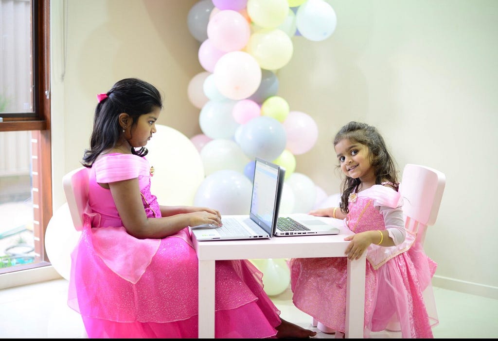 Coding princesses in Melbourne