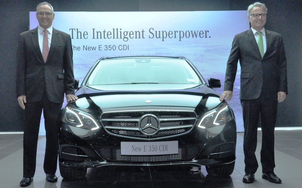Mercedes-Benz E350 CDI Launch