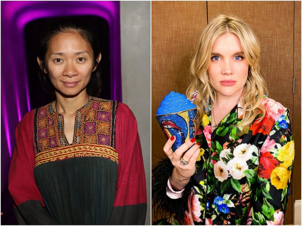 Chloé Zhao and Emerald Fennell directed “Nomadland” and “Promising Young Woman,” respectively.