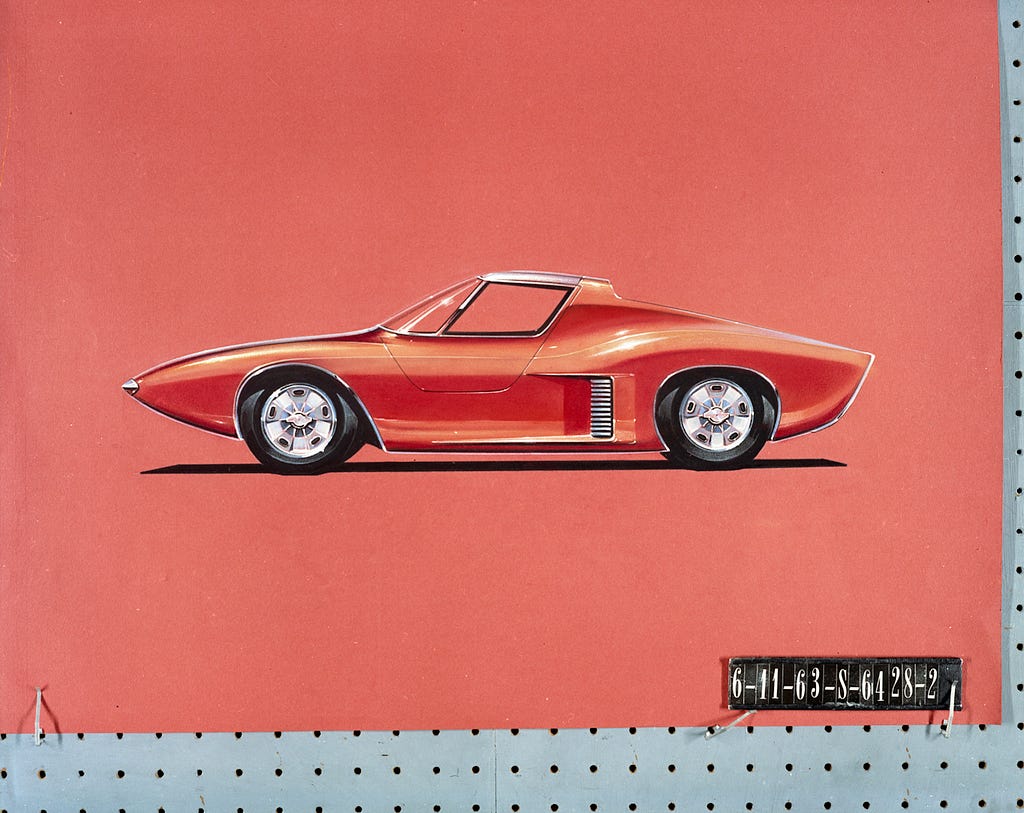 By the spring of 1963, designers were looking at a coupe based on the design of the Mustang I