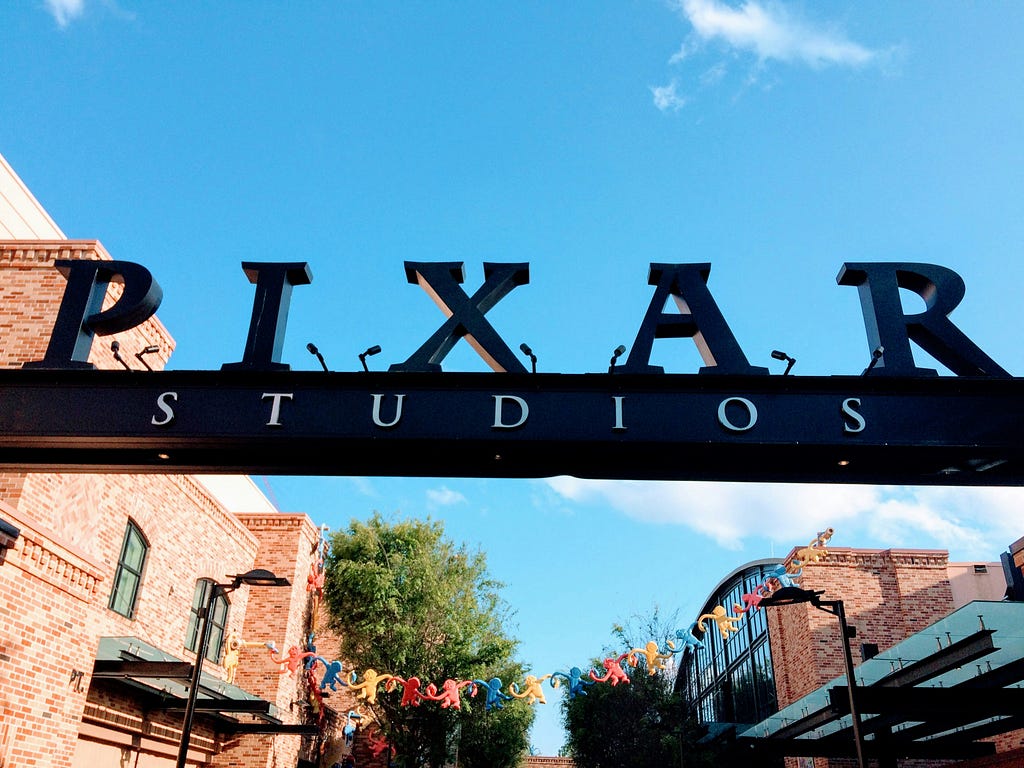 A picture of Pixar studios