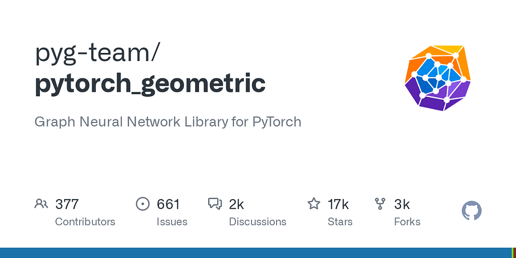 Image of PyG (torch_geometric)’s github repo