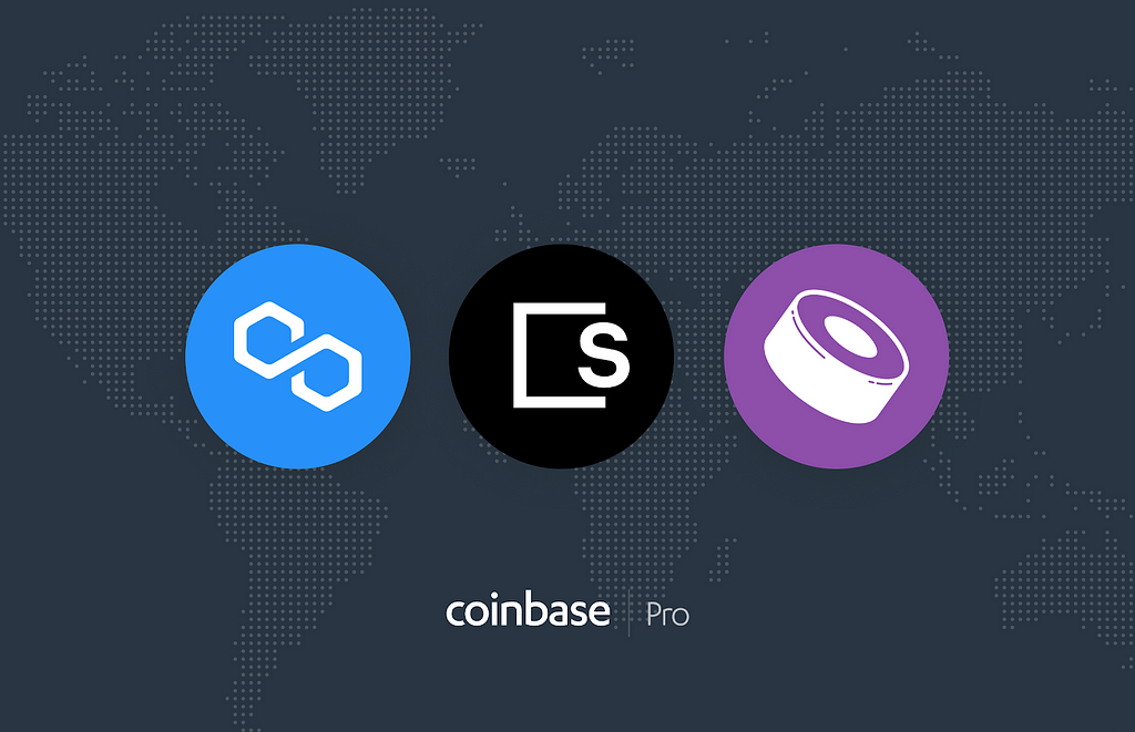 Polygon (MATIC), Skale Network (SKL) and SushiSwap (SUSHI) are launching on Coinbase Pro
