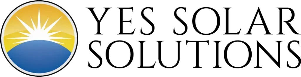 Logo of solar panel company Yes Solar Solutions