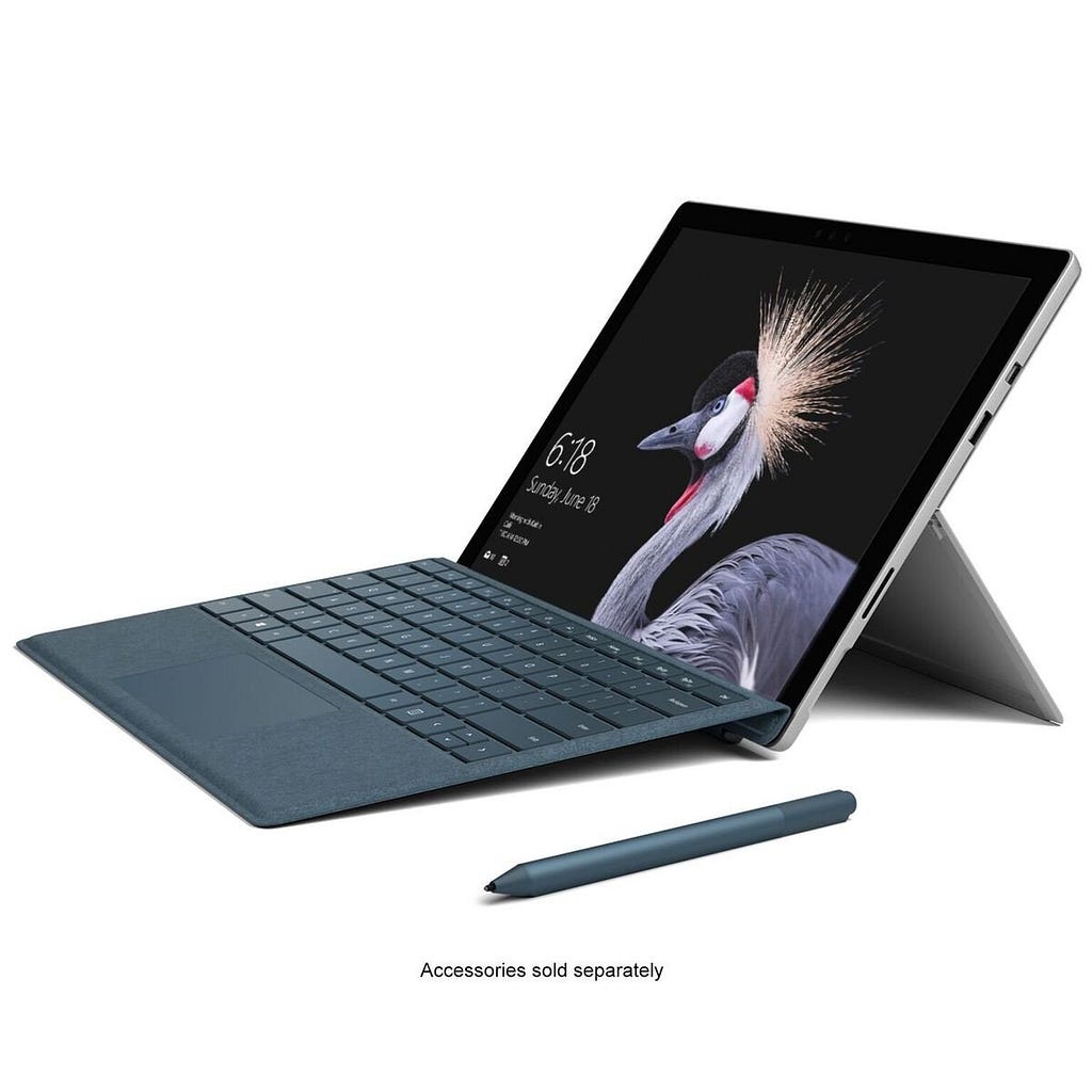 Microsoft Surface Pro 12.3-inch Intel Core i7, 16GB RAM, 512GB SSD, Windows 10 Pro