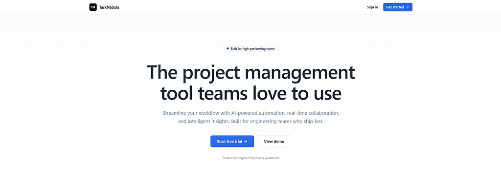 Meet TaskNebula: The Open Source Jira Alternative