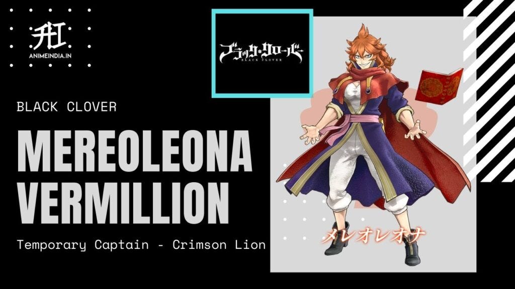 Mereoleona Vermillion | Black Clover | Anime & Manga