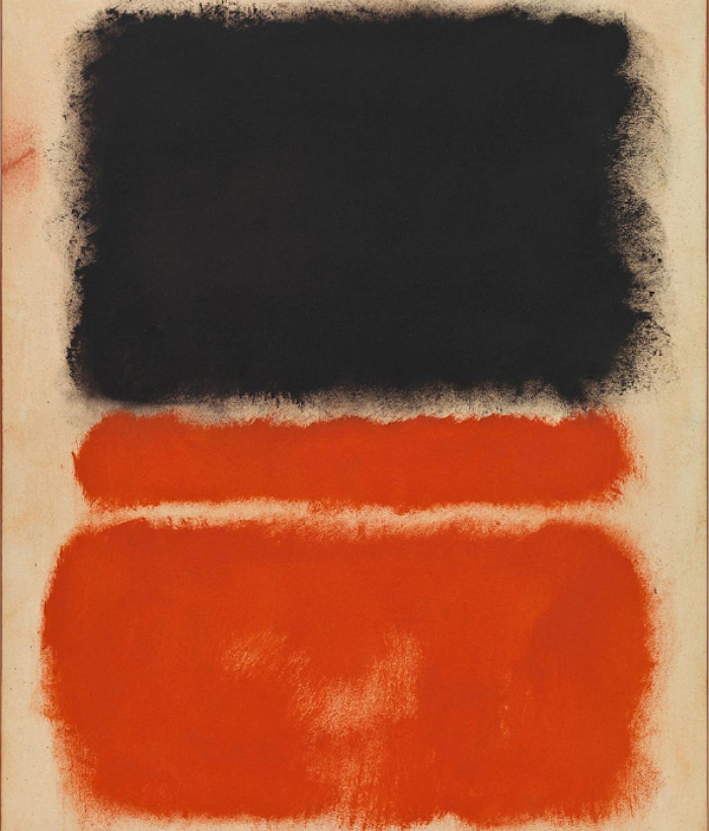 “Red” (1968) by Mark Rothko