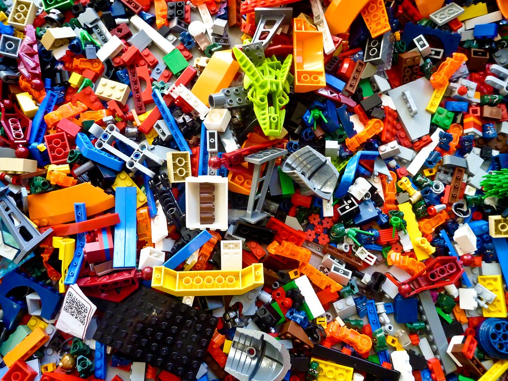 Building new products is like playing with legos