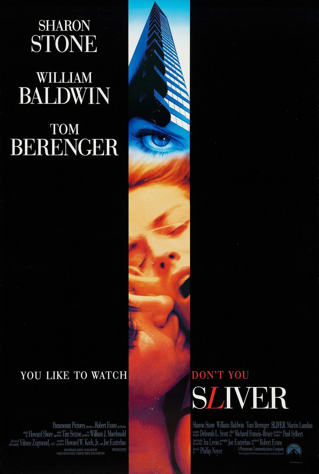 Sliver (1993) | Poster