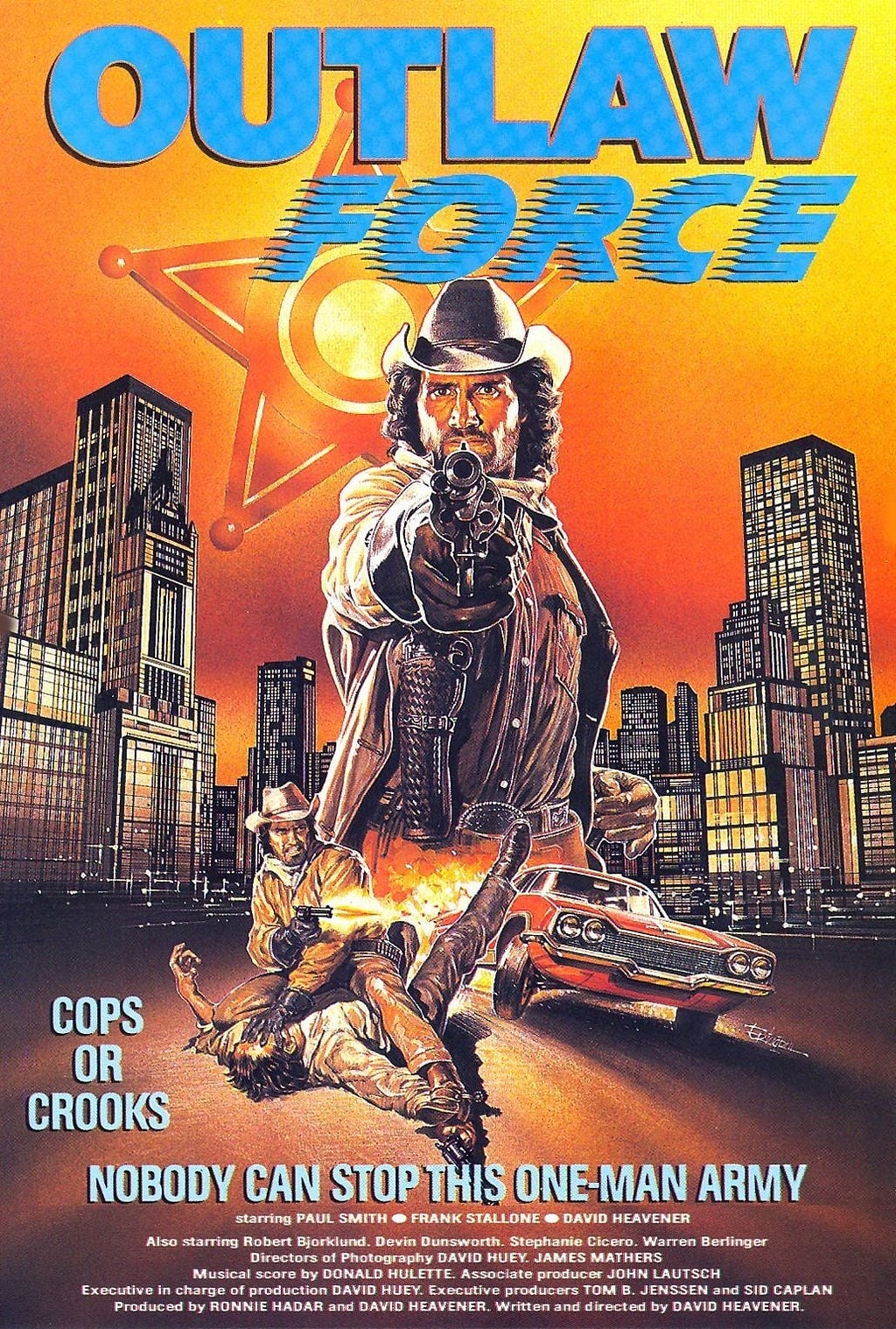 Outlaw Force (1987) | Poster