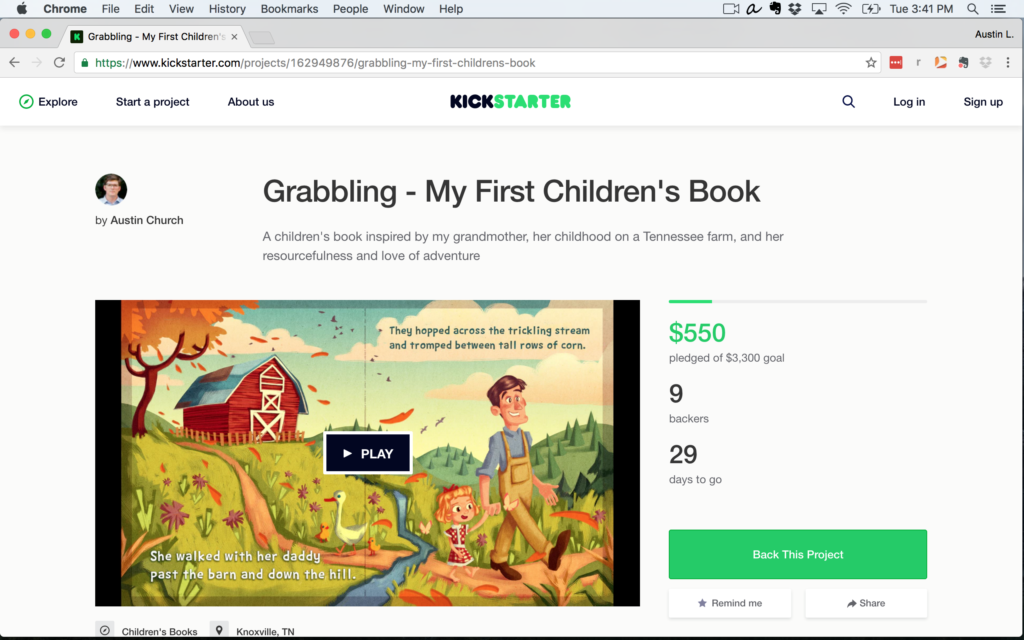 grabbling kickstarter campaign