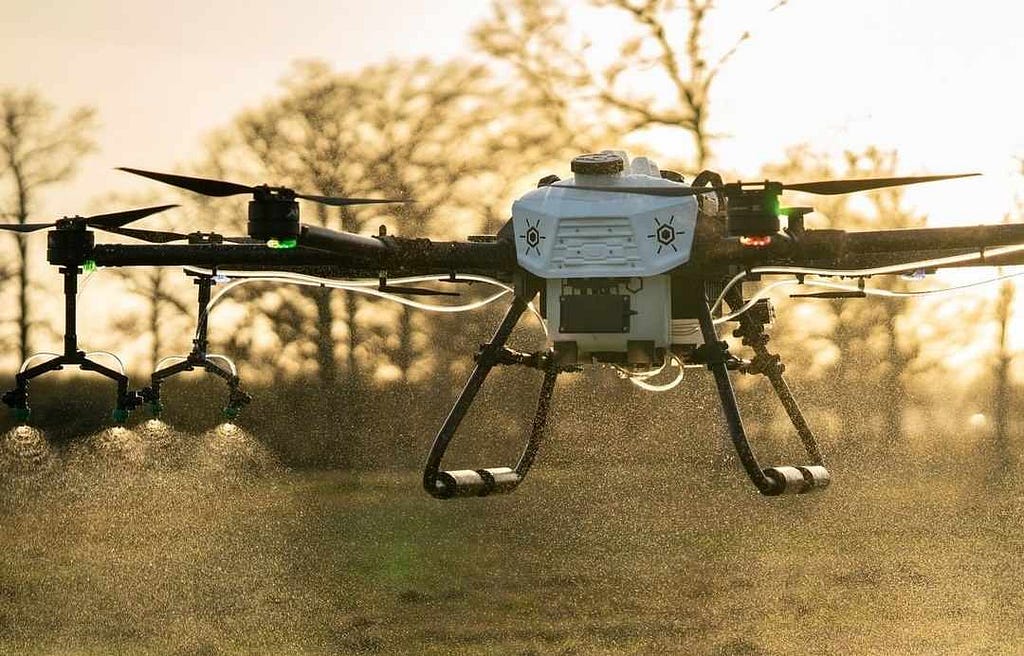 agriculture spraying drone battery