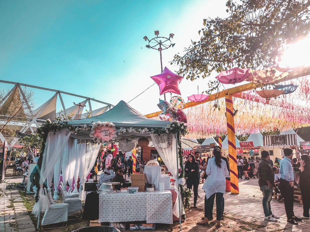 a guide for Great Places for Pop Up Vendors