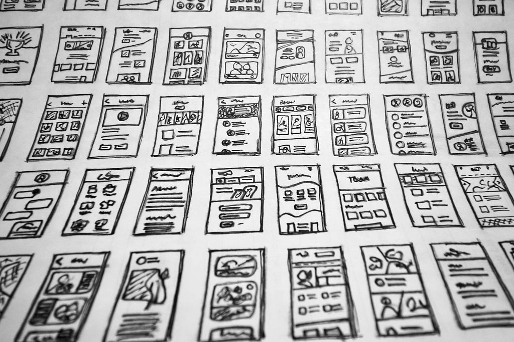 Human UX and UI designers still outshine AI when it comes to creativity, such as ideation, branding, prototyping and original design
