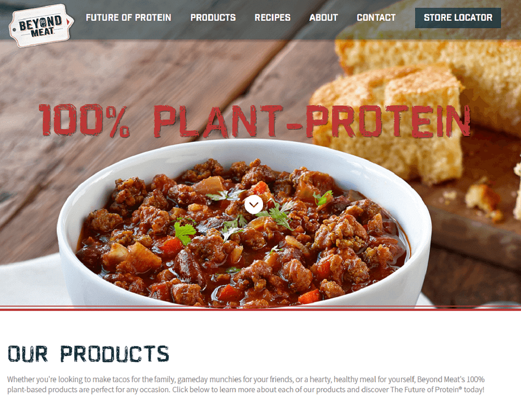 Beyond Meat - Site