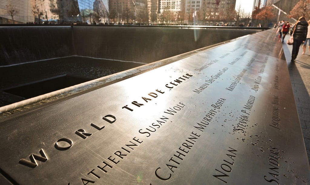 9/11 world trade centre memorial